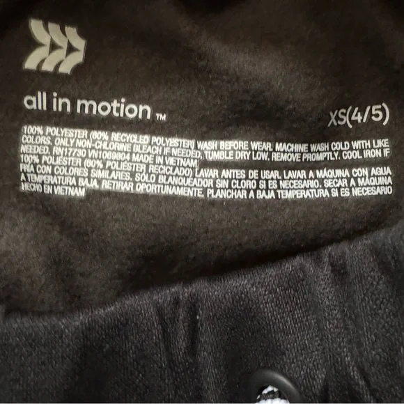 Boys' Fleece Utility Tech Joggers Sz XS (4-5) - Picture 10 of 11